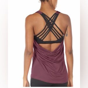 Black and Pink Athletic Tank